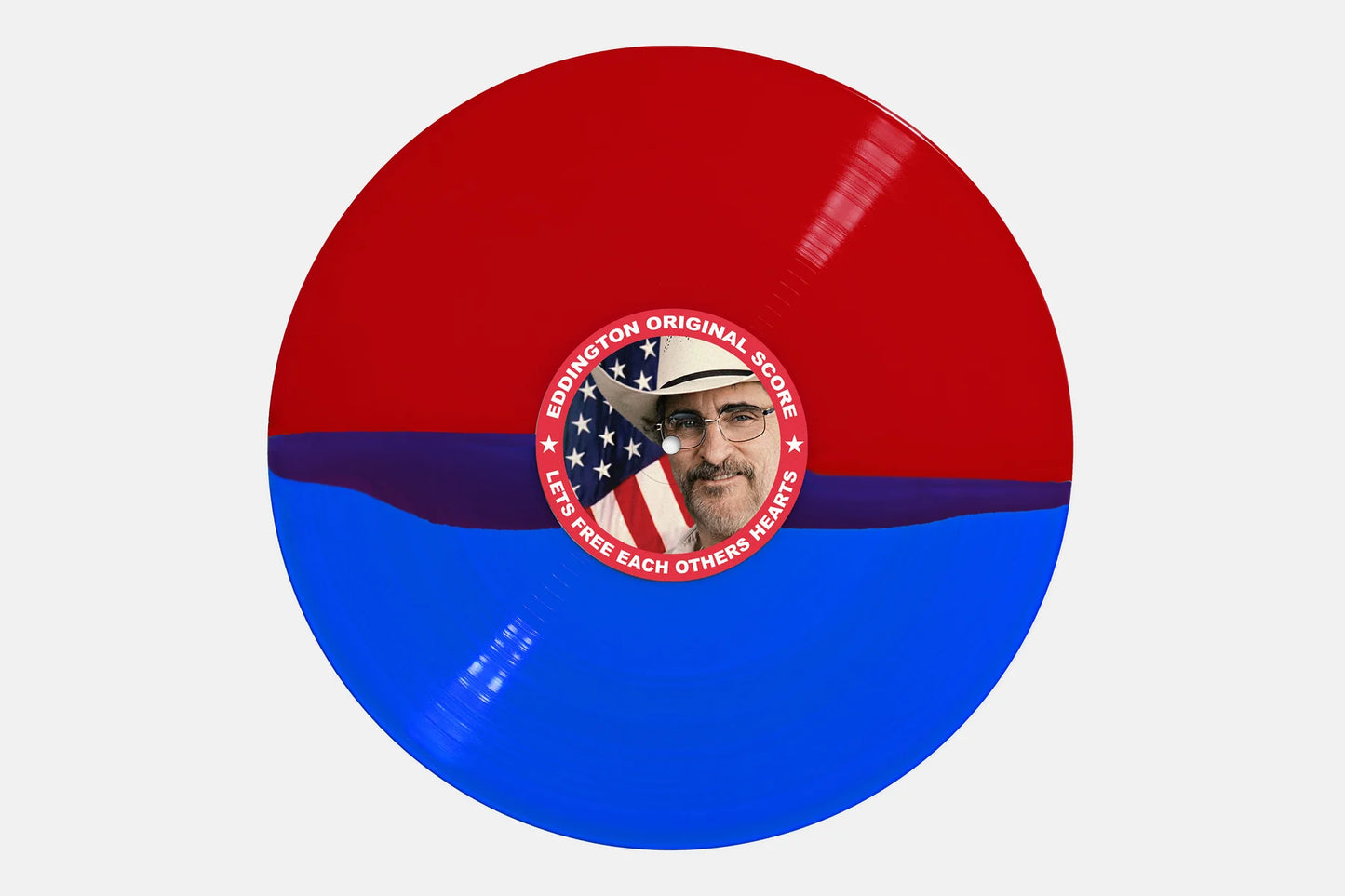EDDIGTON ORIGINAL MOTION PICTURE SOUNDTRACK-VINYL RED BLUE SPLIT VINYL