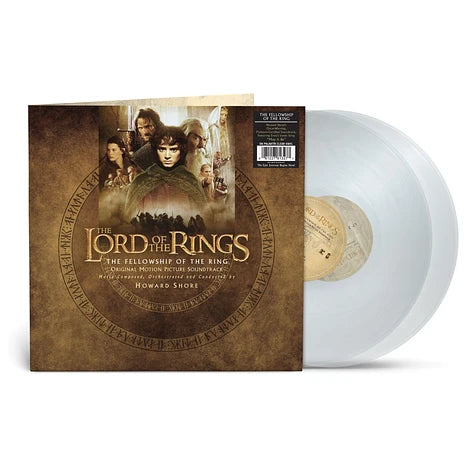 OST LORD OF THE RINGS FELLOWSHIP OF THE RING PALANTIR CLEAR VINYL