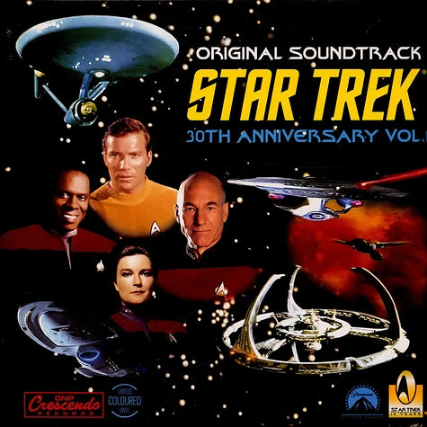 OST Star Trek 30th Anniversary Volume 1 vinyl splatter