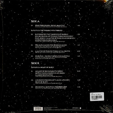 OST Star Trek 30th Anniversary Volume 1 vinyl splatter