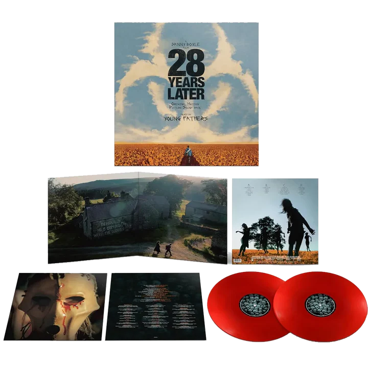 28 YEARS LATER - YOUNG FATHERS -2LP RED