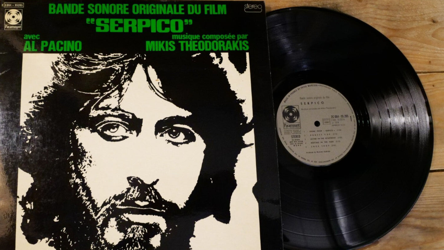 OG-SERPICO VINYL SOUNDTRACK MIKIS THEODORAKIS