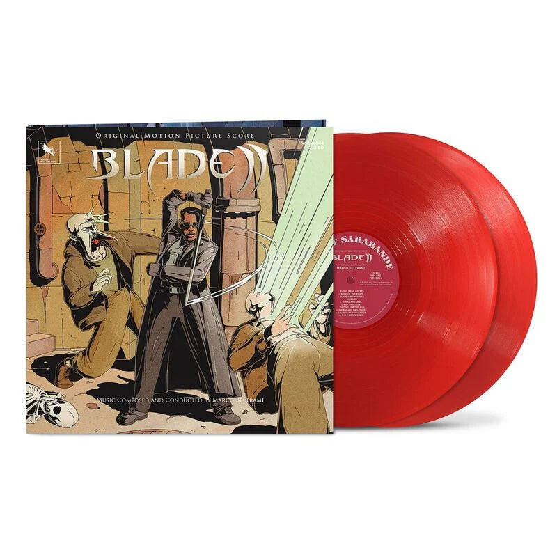 BLADE 2 ORIGINAL MOTION PICTURE SOUNDTRACK 2LP RED