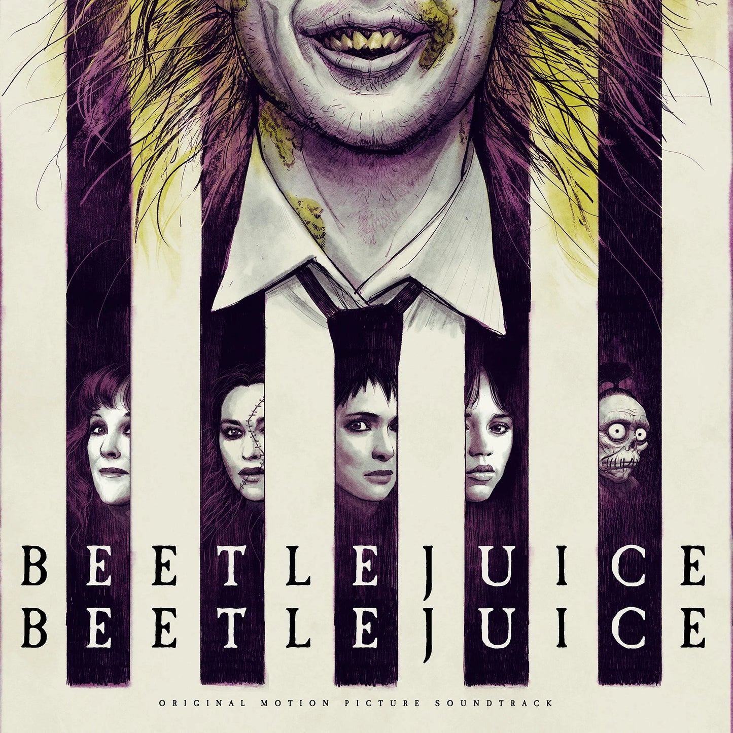 Beetlejuice Beetlejuice -2LP WAXWORK COLOR LIME ET PURPLE