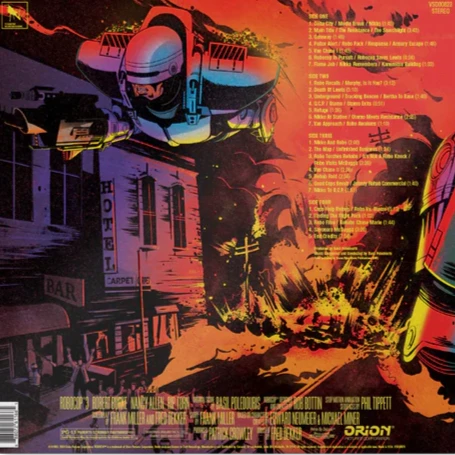 RoboCop 3: The Deluxe Edition (“Delta City” Yellow 2-LP)