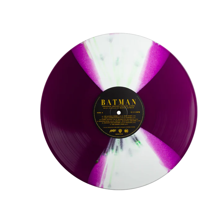 PRECO BATMAN'89 DANNY ELFMAN BOX COLLECTOR VINYL SOUNDTRACK