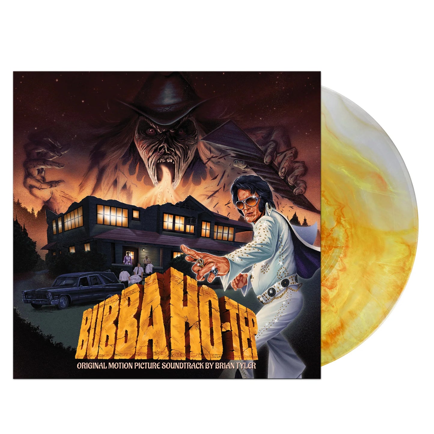 BUBBA HO-TEP COLLECTOR VINYL WAXWORK SILVER AND YELLOW VINYL