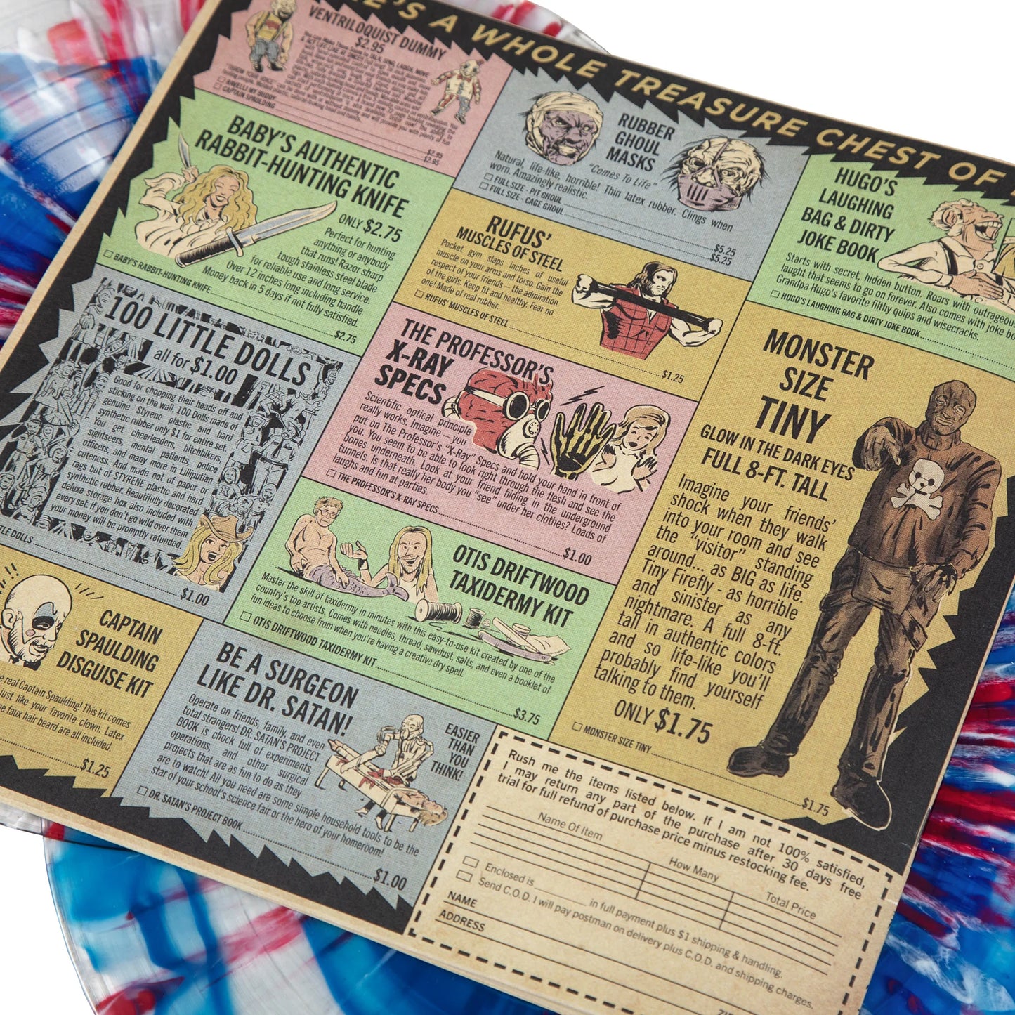 The Words & Music of House Of 1000 Corpses-2 LP waxwork