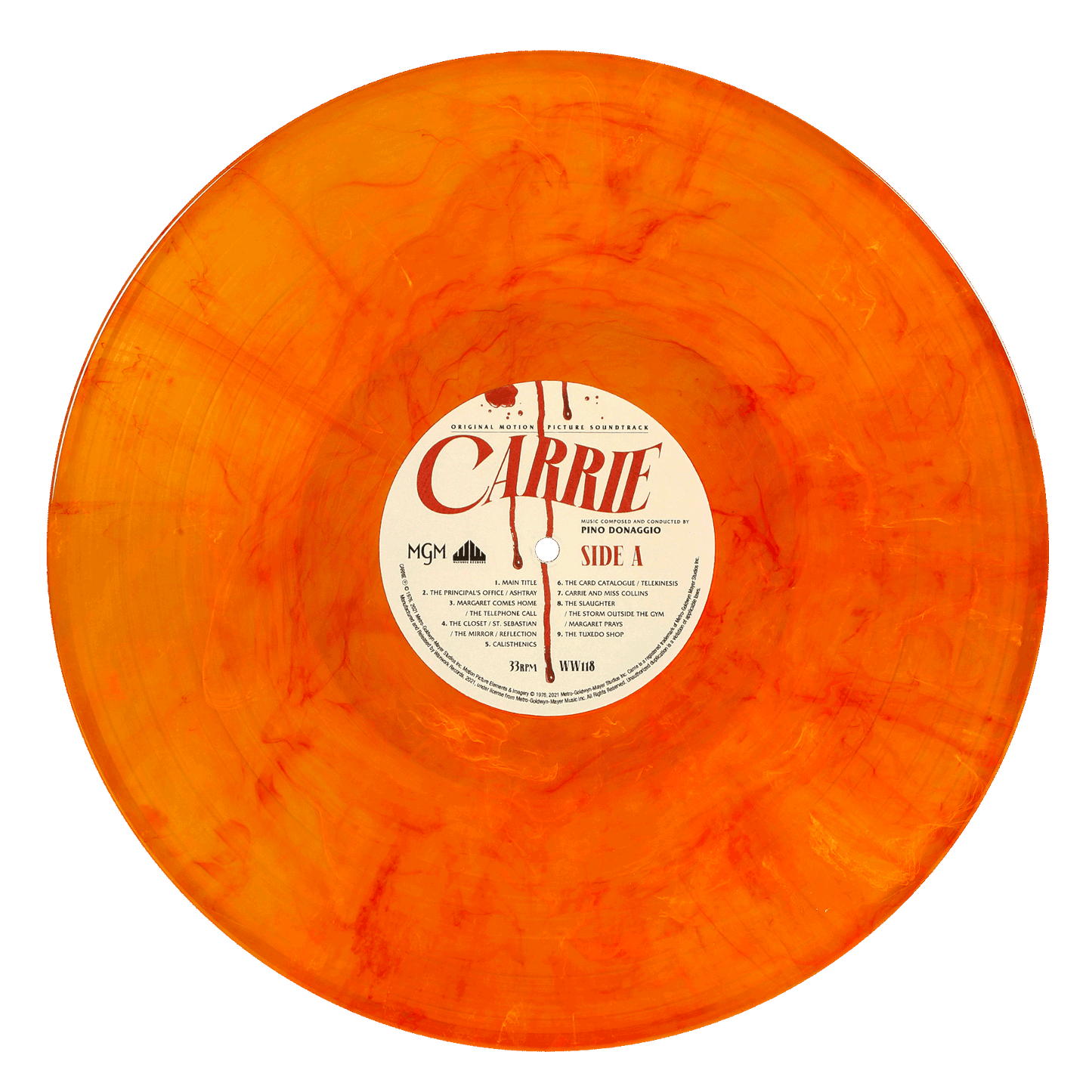 CARRIE VINYL WAXWORK 2LP COULEUR