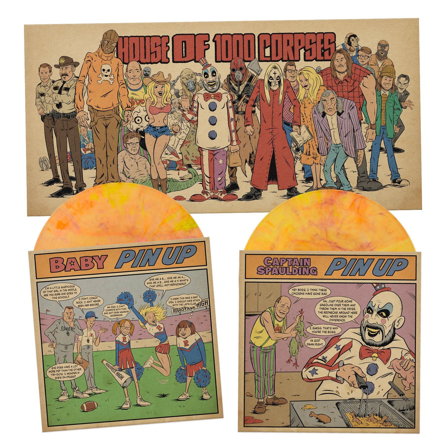 The Words & Music of House Of 1000 Corpses-2 LP waxwork