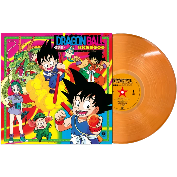 DRAGON BALL:TV ANIME MUSIC COLLECTION-VINYL COLOR
