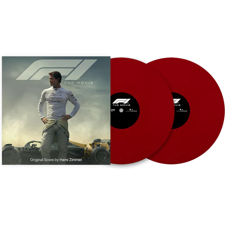 F1 THE MOVIE ORIGINAL SCORE HANS ZIMMER-2LP RED