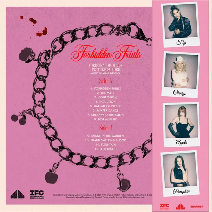 FORBIDDEN FRUITS-VINYL SOUNDTRACK COLOR APPLE-FIG &CHERRY
