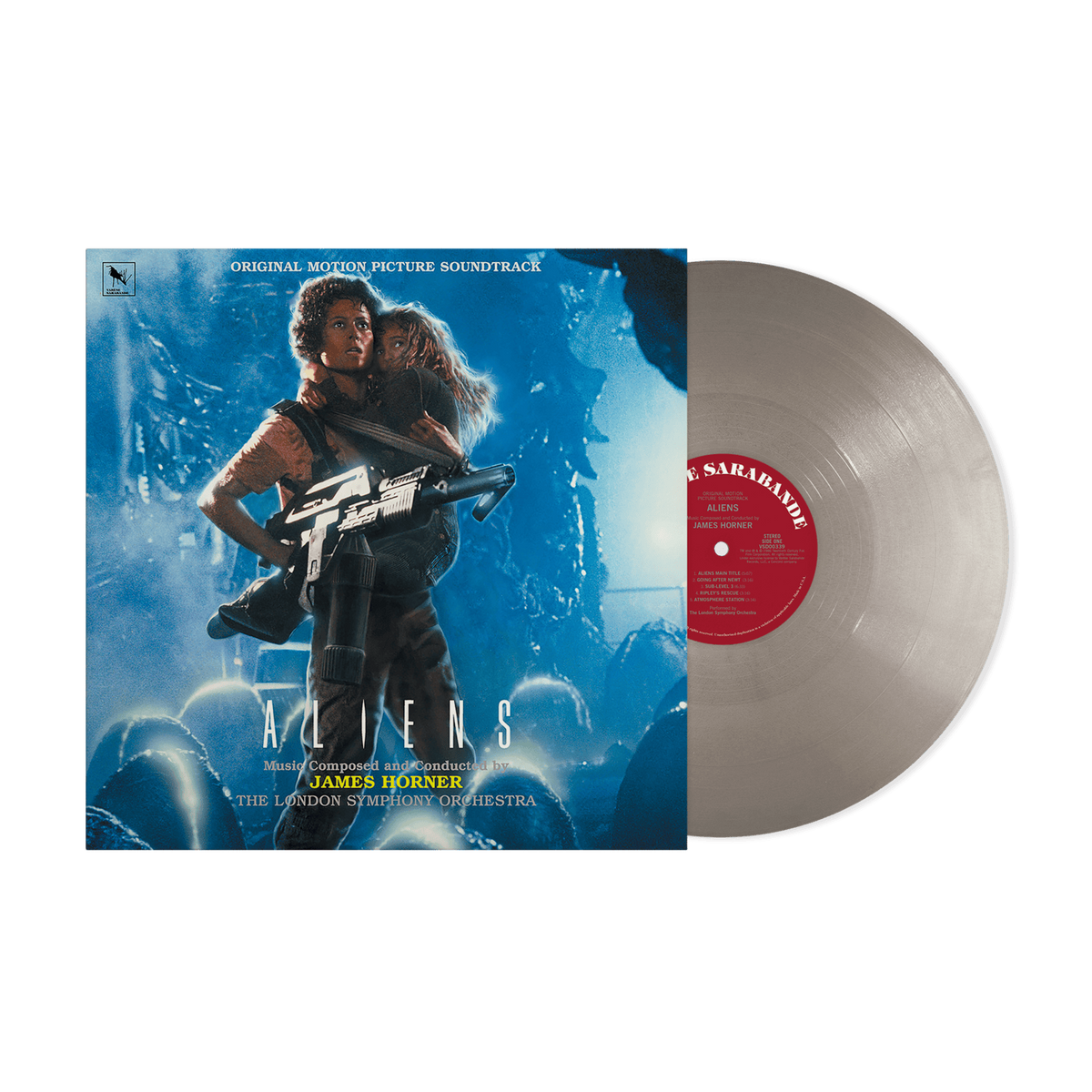 ALIENS 40TH ANNIVERSARY-JAMES HORNER-VINYL SILVER