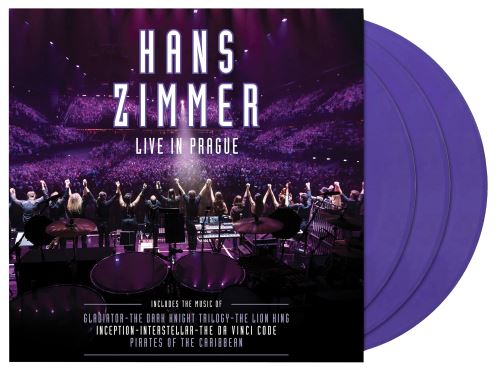HANS ZIMMER LIVE IN PRAGUE-4 LP PURPLE