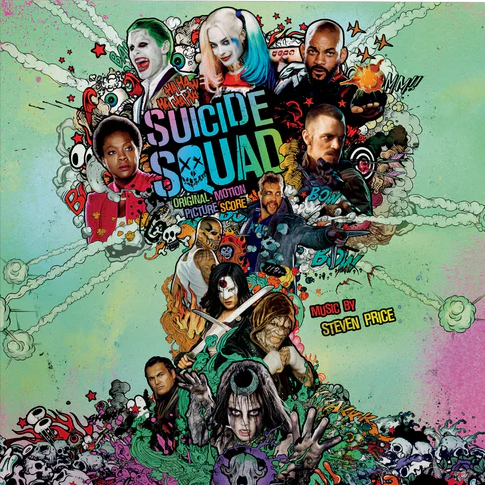 SUICIDE SQUAD 2 VINYLES COLLECTOR COULEUR