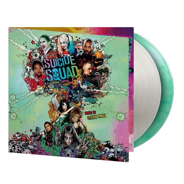 SUICIDE SQUAD 2 VINYLES COLLECTOR COULEUR