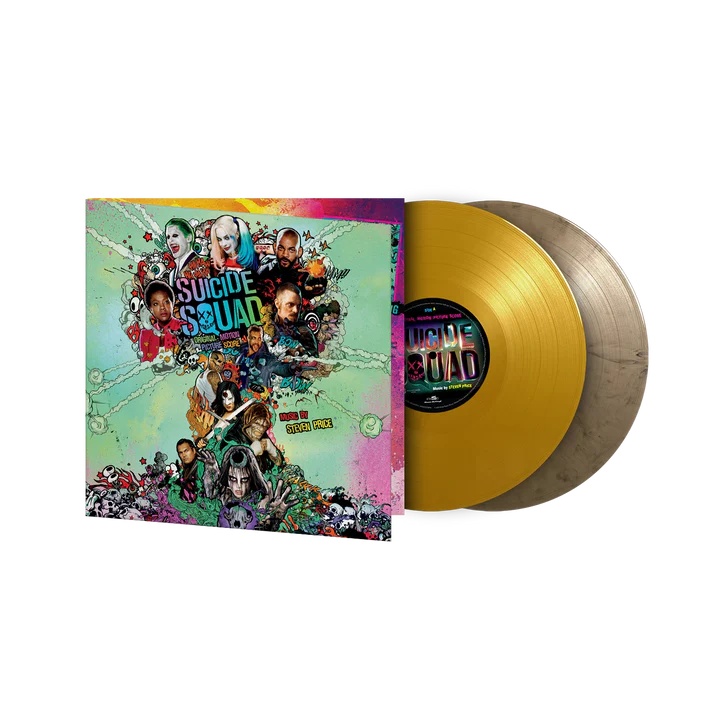 SUICIDE SQUAD 2 VINYLES COLLECTOR COULEUR