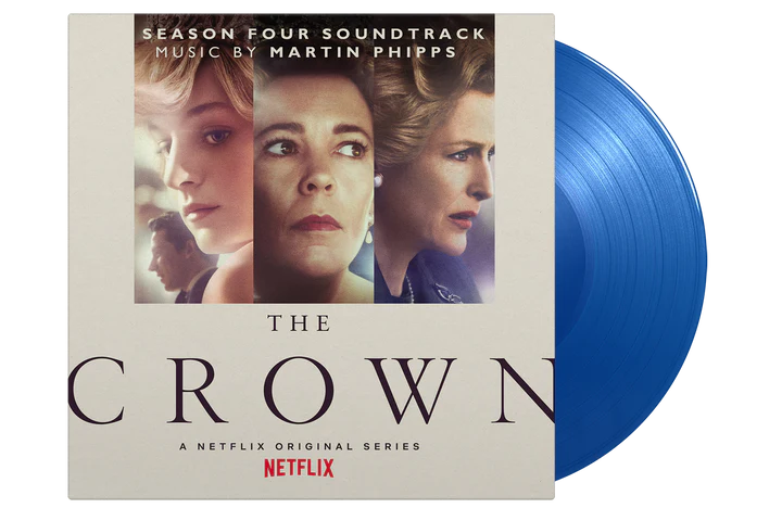 The Crown Season 4 - Vinyl bleu Soundtrack-Martin Phipps