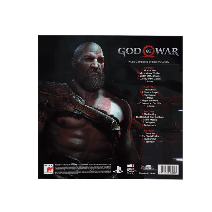 GOD OF WAR-BEAR MC CREARY -VINYL TURQUOISE