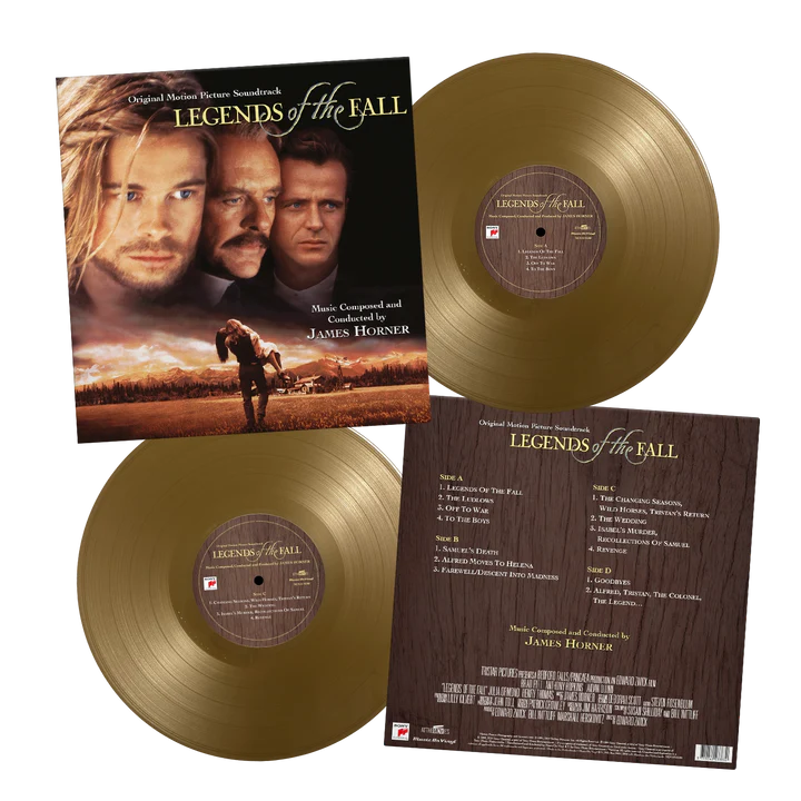 PRECO LEGENDS OF THE FALL JAMES HORNER 2 LP GOLD