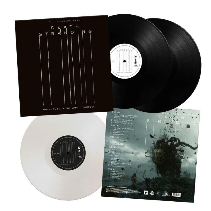DEATH STRANDING VINYL SOUNDTRACK BLACK EDITION 3 LP
