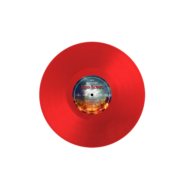 RED SONJA -Sonya Belousova and Giona Ostinelli vinyl red