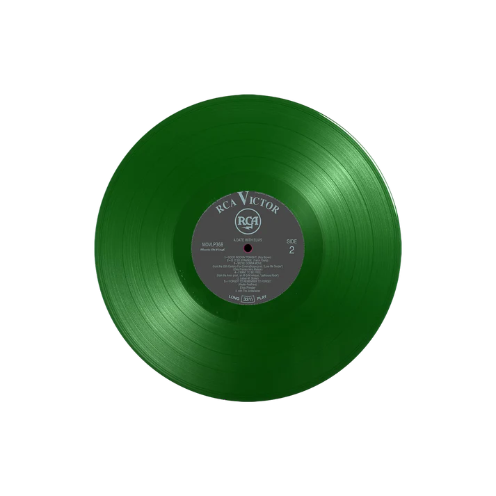 A DATE WITH ELVIS GREEN VINYL- ELVIS PRESLEY
