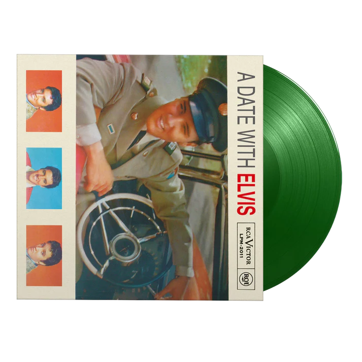 A DATE WITH ELVIS GREEN VINYL- ELVIS PRESLEY