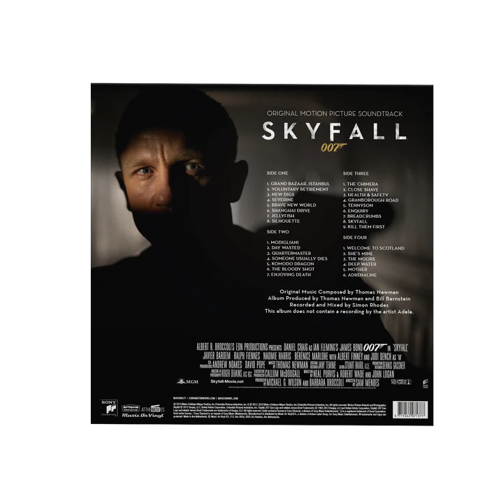 SKYFALL VINYL SOUNDTRACK 2 LP RED