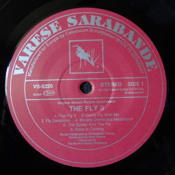 OG-THE FLY 2 VINYL SOUNDTRACK CHRISTOPHER YOUNG