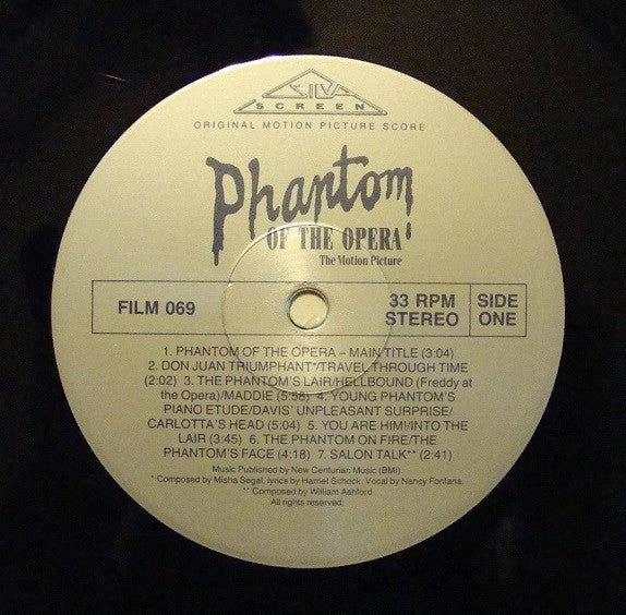 OCCASION:THE PHANTOM OF THE OPERA ORIGINAL MOTION PICTURE SOUNDTRACK