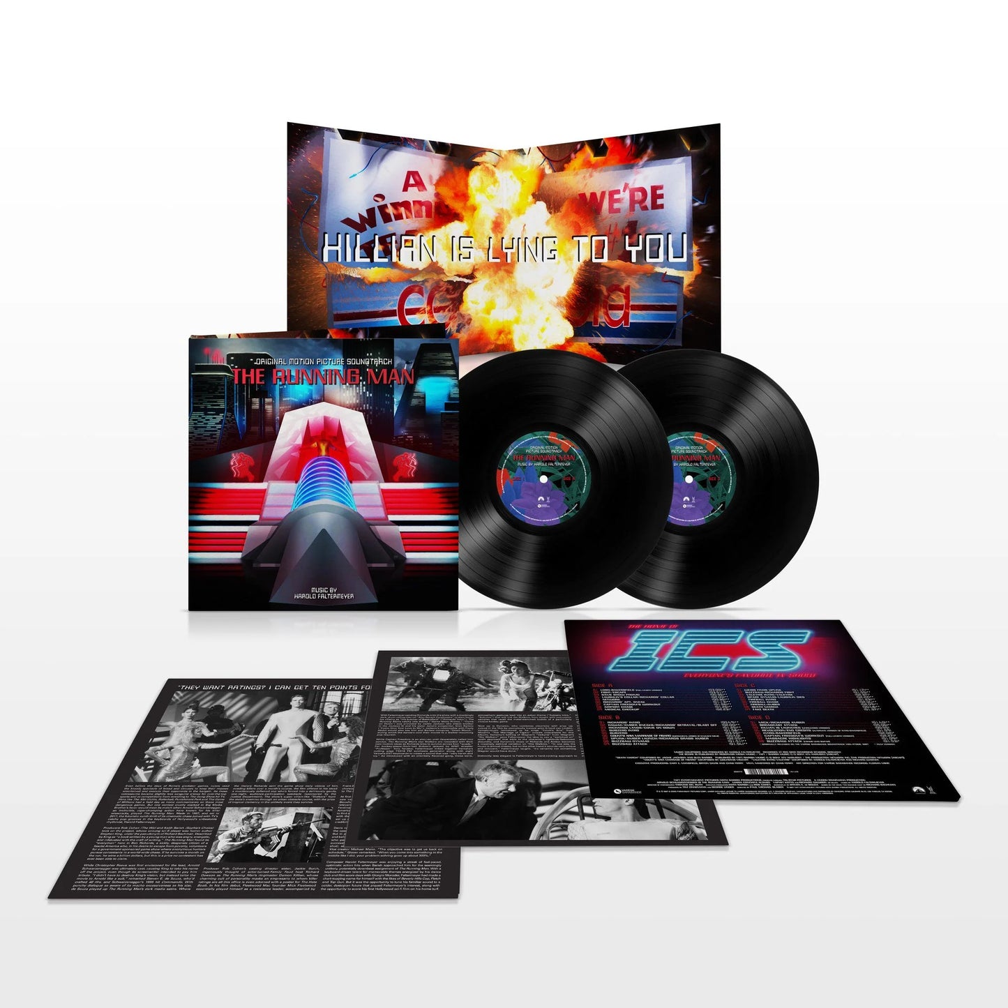 THE RUNNING MAN- DELUXE EDITION ETENDUE 2LP