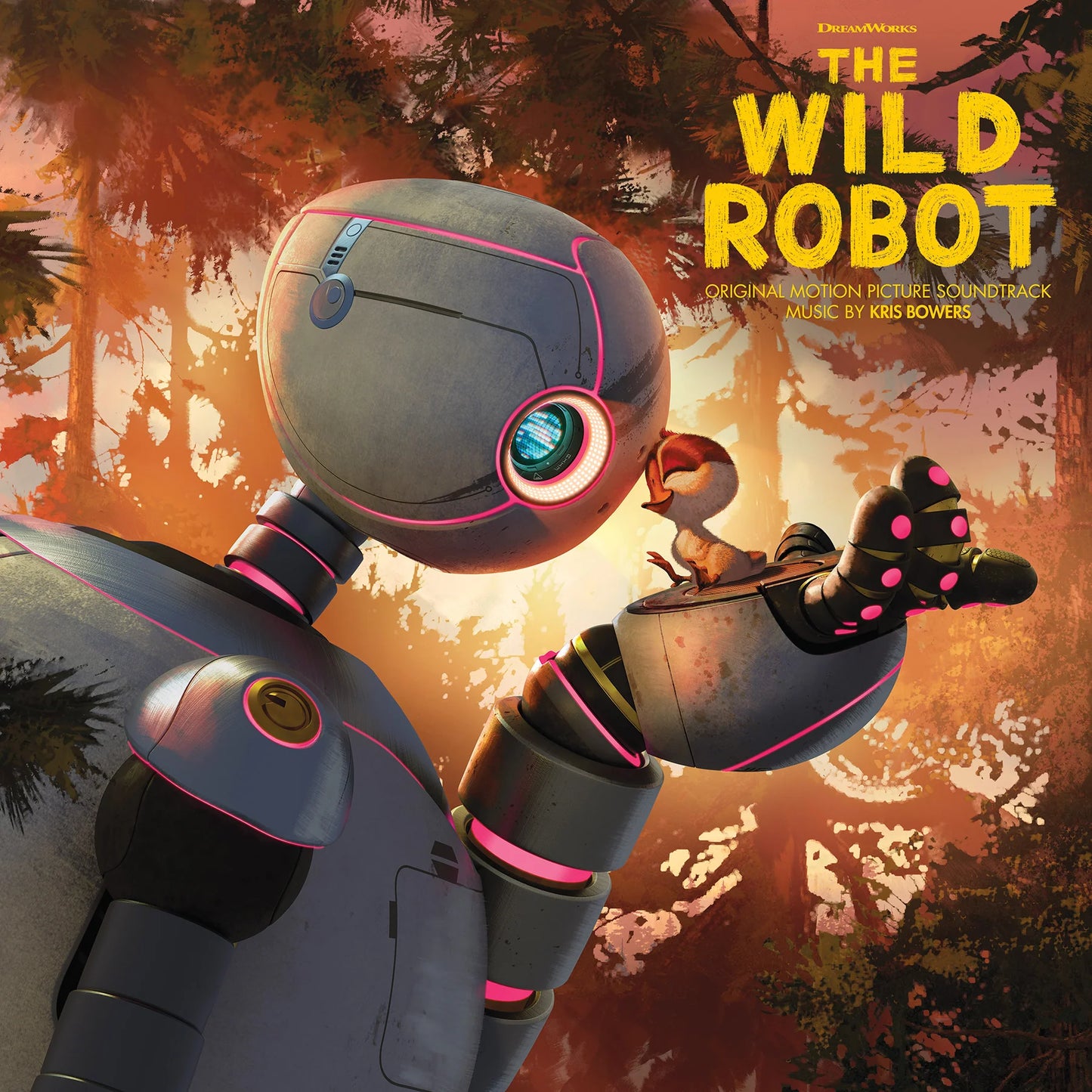 THE WILD ROBOT 2 VINYLES COULEUR ROZ WAXWORK