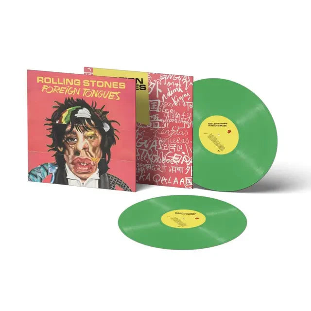 THE ROLLING STONES-FOREIGN TONGUES-2LP GREEN