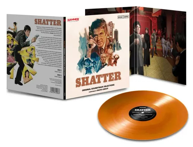 SHATTER -ORIGINAL SOUNDTRACK-DAVID LINDUP-VINYL ORANGE
