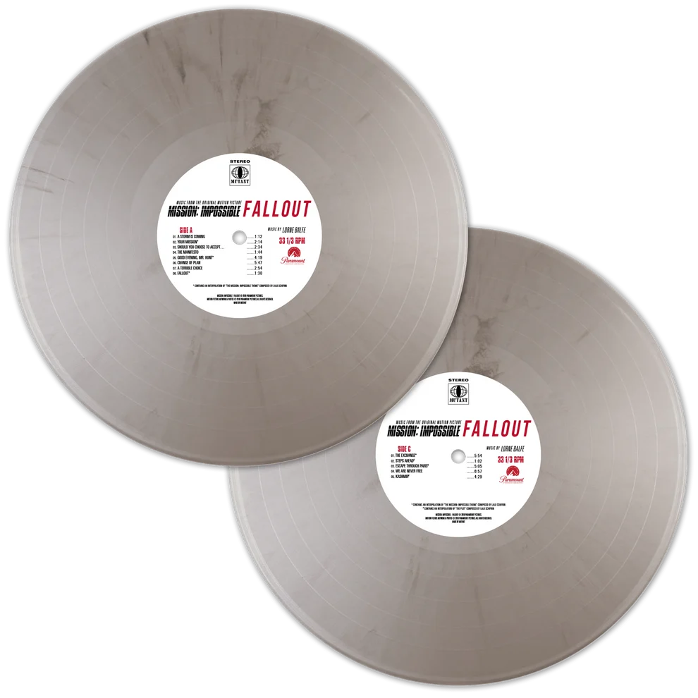 MISSION IMPOSSIBLE-FALLOUT-MUSIC FROM THE ORIGINAL MOTION PICTURE SOUNDTRACK