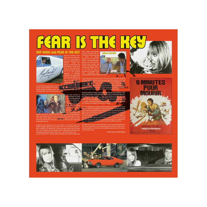 FEAR IS THE KEY-VINYL SOUNDTRACK