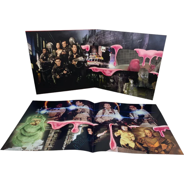 GHOSTBUSTERS 2- RANDY EDELMAN- VINYL SOUNTRACK SLIM COLOR PINK