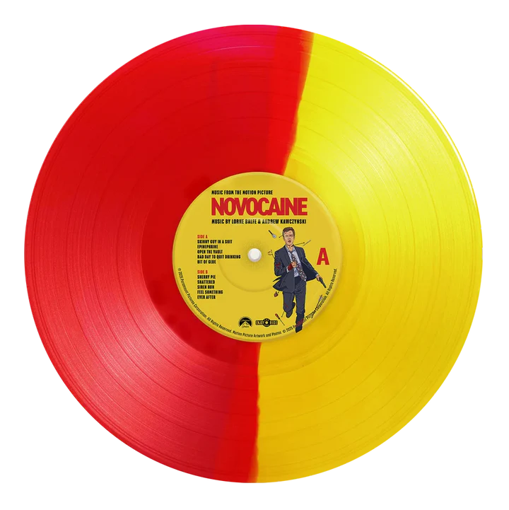 PRECO -NOVOCAINE VINYL SOUNDTRACK RED AND YELLOW