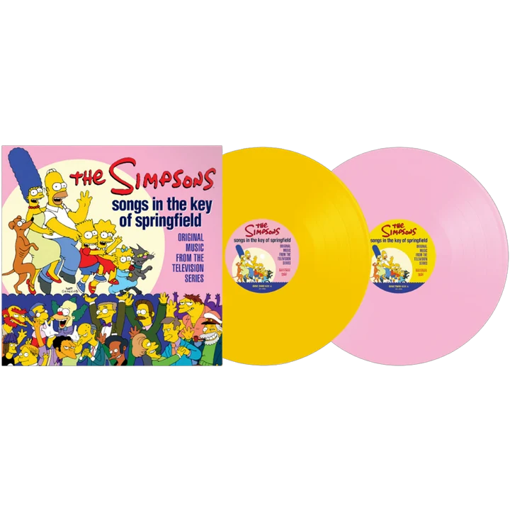 SONGS IN THE KEY OF SPRINGFIELD-THE SIMPSONS-2 LP COLOR EDITION