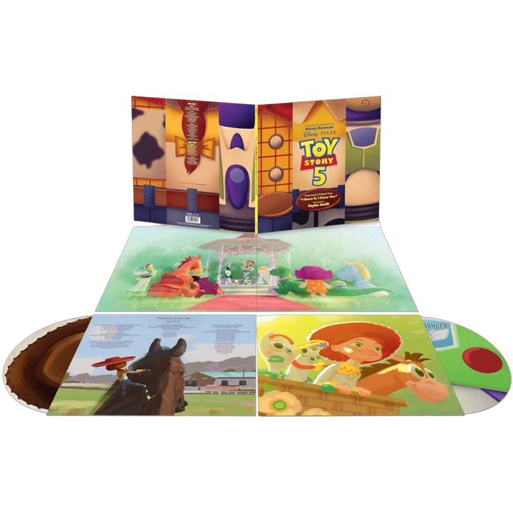 TOY STORY 5 SOUNDTRACK-TAYLOR SWIFT & RANDY NEWMAN-2 PICTURE DISC