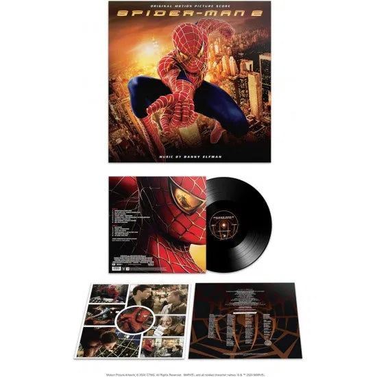 Spider-Man 2 (Original Motion Picture Score) 20ème Anniversaire VINYL NOIR