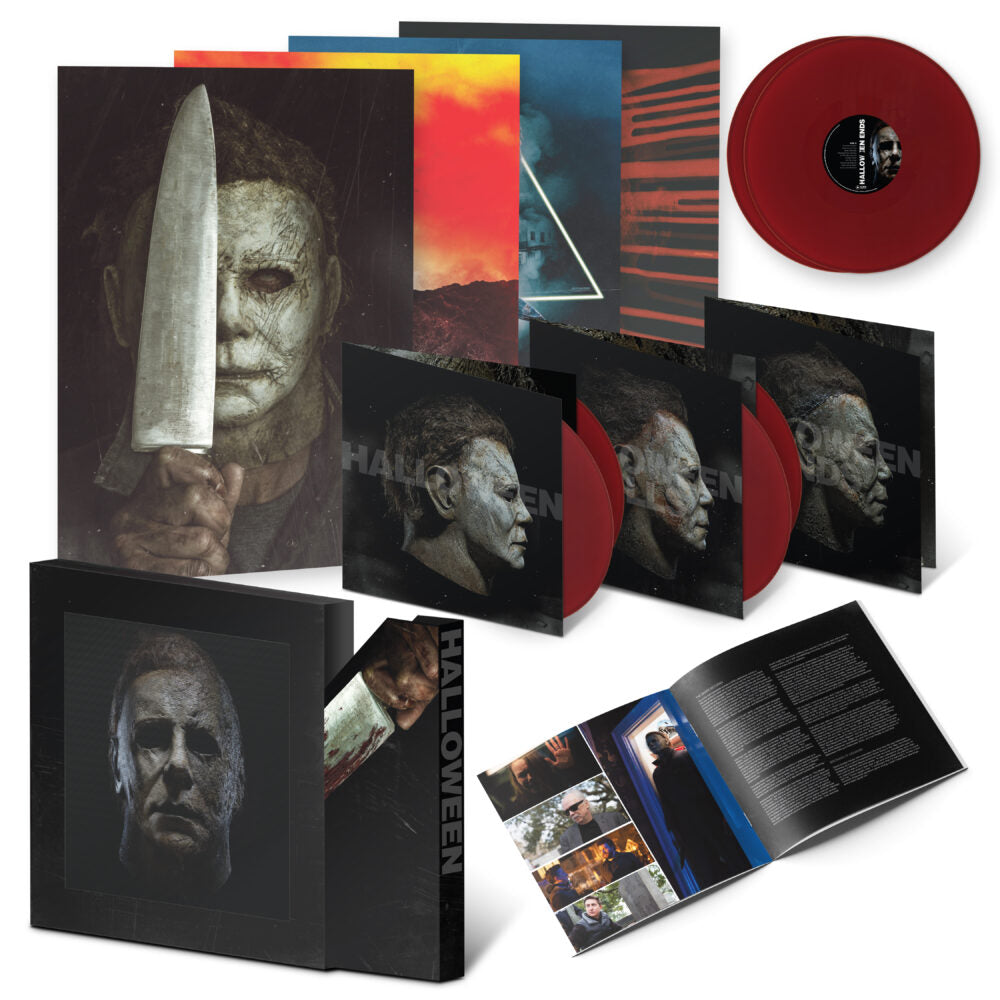 HALLOWEEN :THE COMPLETE EXPANDED COLLECTION (COFFRET 6LP VINYL ROUGE)