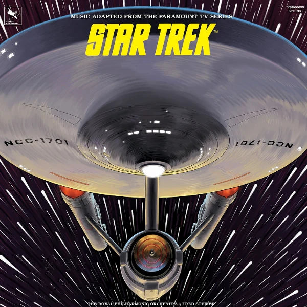 STAR TREK -MUSIC ADAPTED FROM THE PARAMOUNT TV SERIES - 2LP CLEAR