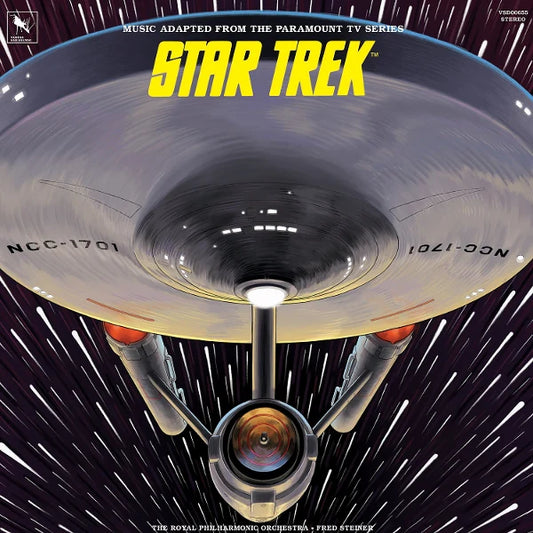 STAR TREK -MUSIC ADAPTED FROM THE PARAMOUNT TV SERIES - 2LP CLEAR
