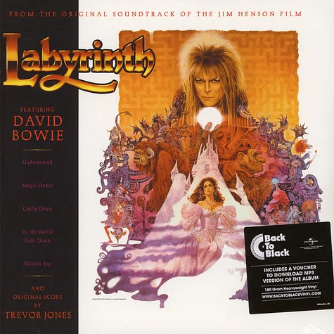 OST Labyrinth David Bowie vinyl noir