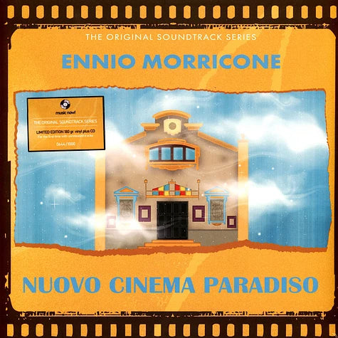 NUOVO CINEMA PARADISO -ENNIO MORRICONE CLEAR YELLOW VINYL
