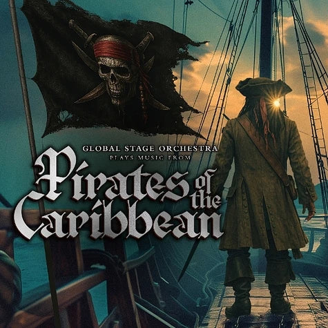 PLAYS MUSIC FROM THE PIRATES OF THE CARIBBEAN -RED VINYL