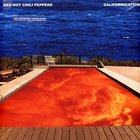 Red Hot Chili Peppers Californication Red & Ocean Blue Vinyl Edition